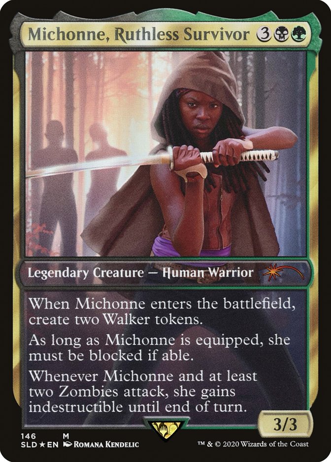 Michonne, Ruthless Survivor [Secret Lair Drop Series] | Eastridge Sports Cards & Games