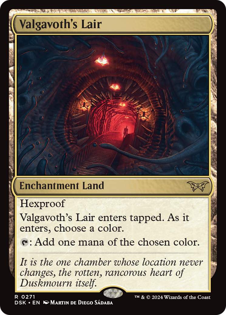 Valgavoth's Lair [Duskmourn: House of Horror] | Eastridge Sports Cards & Games