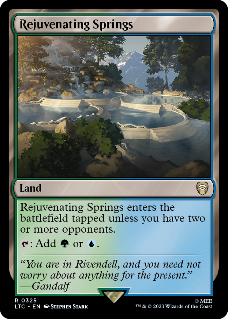 Rejuvenating Springs [The Lord of the Rings: Tales of Middle-Earth Commander] | Eastridge Sports Cards & Games