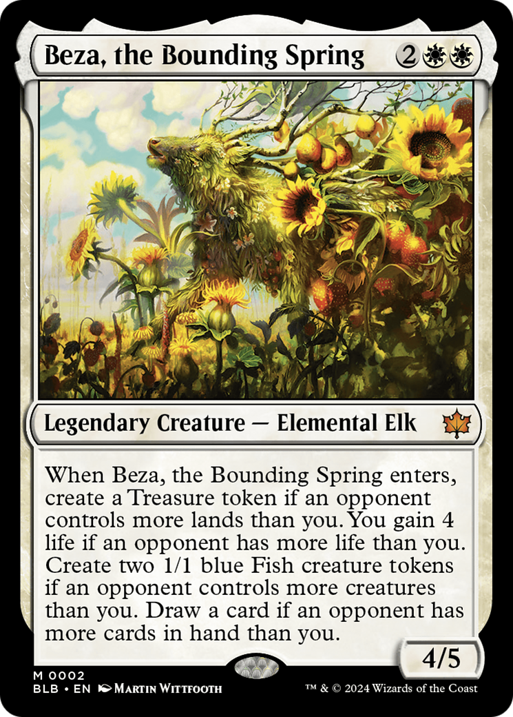 Beza, the Bounding Spring [Bloomburrow] | Eastridge Sports Cards & Games