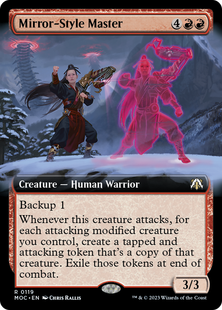 Mirror-Style Master (Extended Art) [March of the Machine Commander] | Eastridge Sports Cards & Games