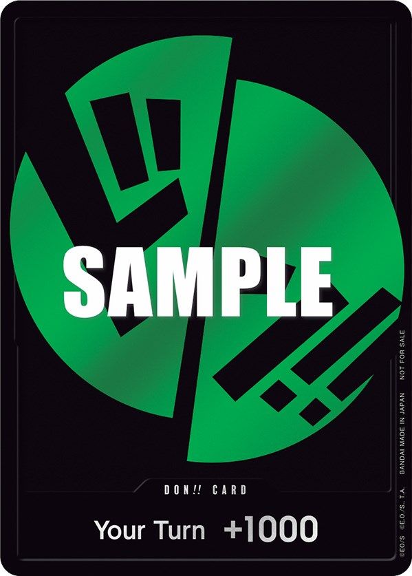 DON!! Card (Green) [One Piece Promotion Cards] | Eastridge Sports Cards & Games