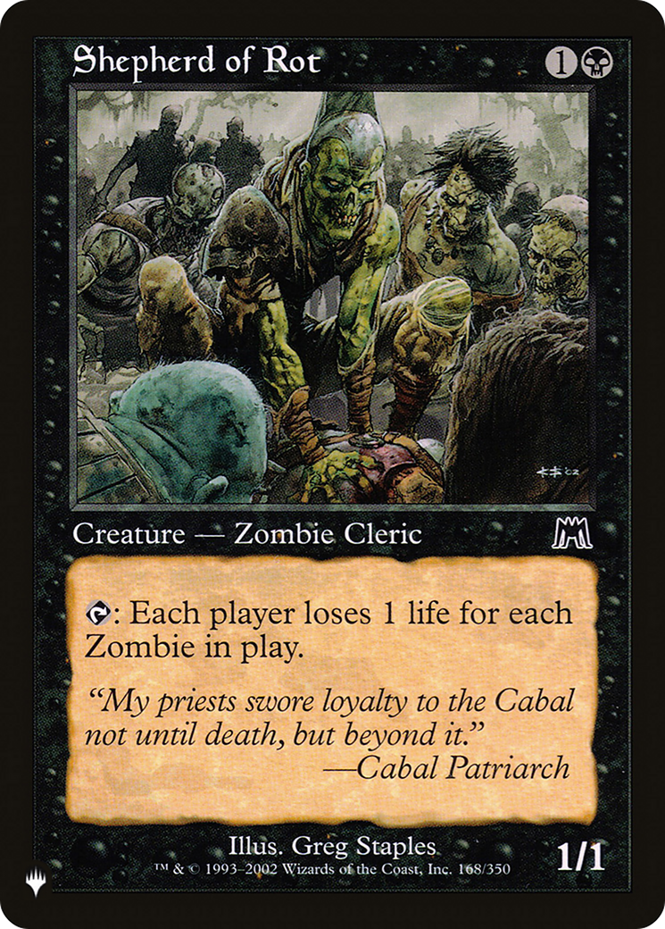 Shepherd of Rot [The List] | Eastridge Sports Cards & Games