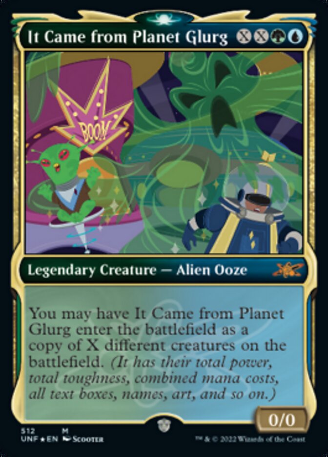 It Came from Planet Glurg (Showcase) (Galaxy Foil) [Unfinity] | Eastridge Sports Cards & Games