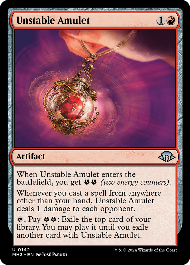 Unstable Amulet [Modern Horizons 3] | Eastridge Sports Cards & Games