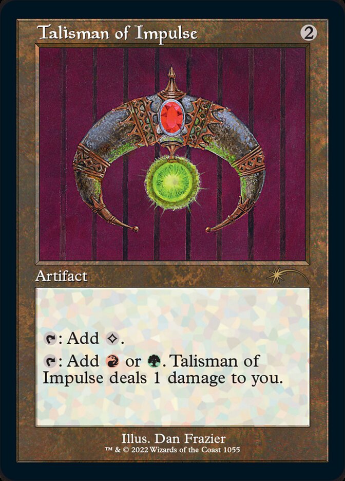 Talisman of Impulse (Foil Etched) [Secret Lair Drop Series] | Eastridge Sports Cards & Games