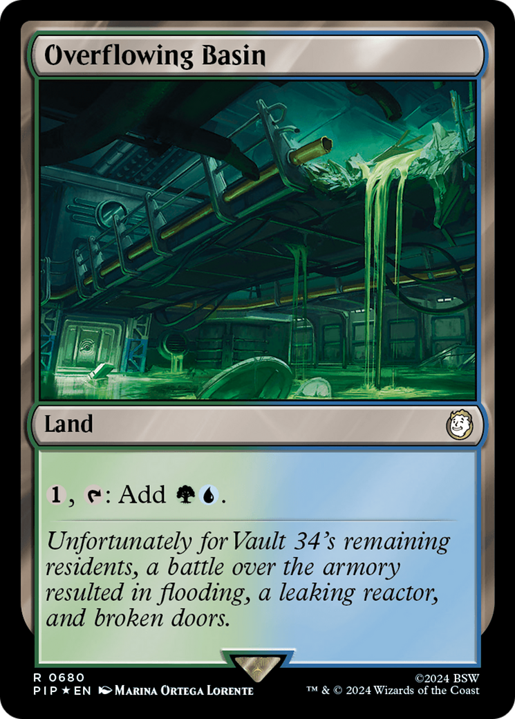 Overflowing Basin (Surge Foil) [Fallout] | Eastridge Sports Cards & Games