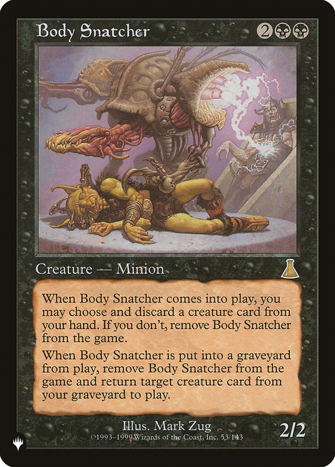 Body Snatcher [The List] | Eastridge Sports Cards & Games