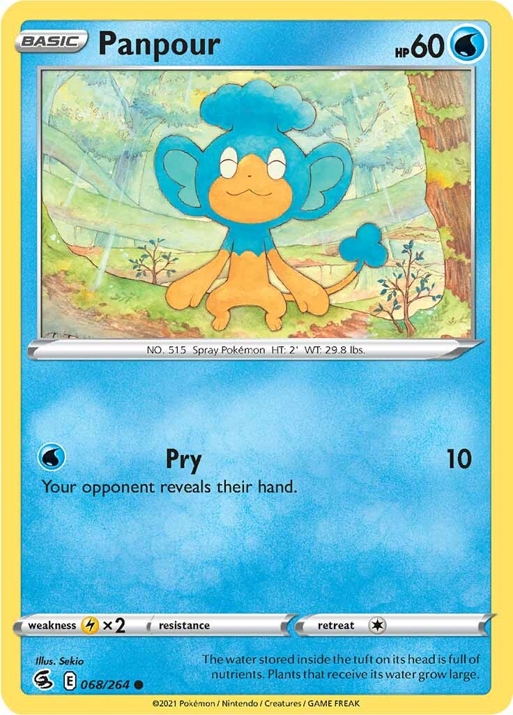 Panpour (068/264) [Sword & Shield: Fusion Strike] | Eastridge Sports Cards & Games