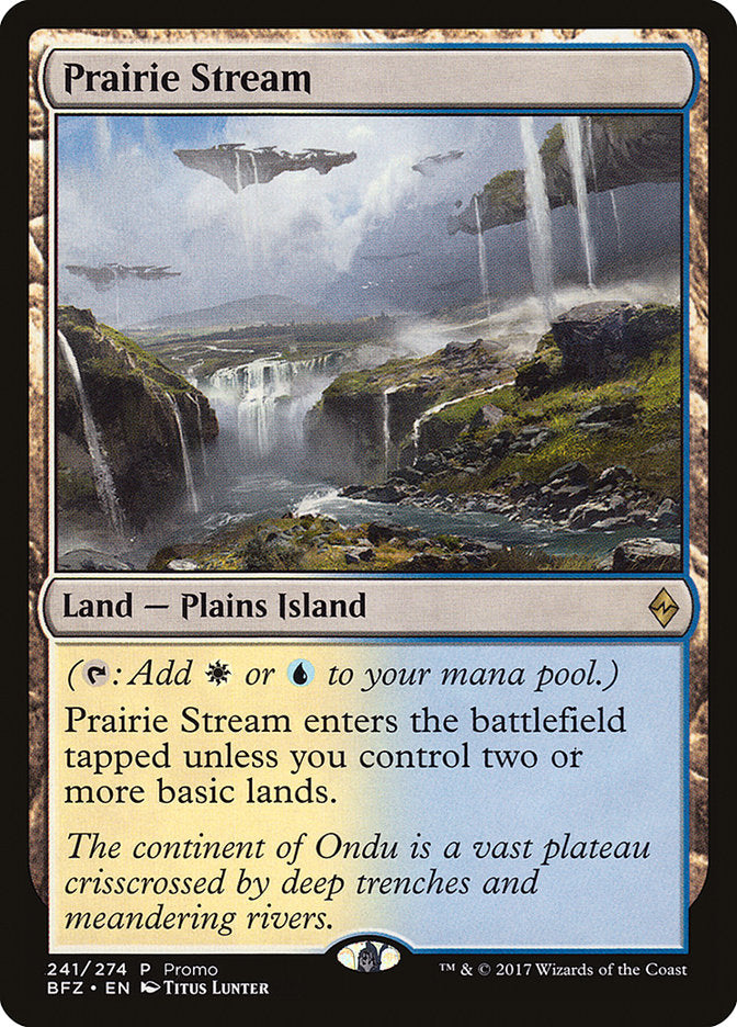 Prairie Stream (Promo) [Standard Showdown Promos] | Eastridge Sports Cards & Games