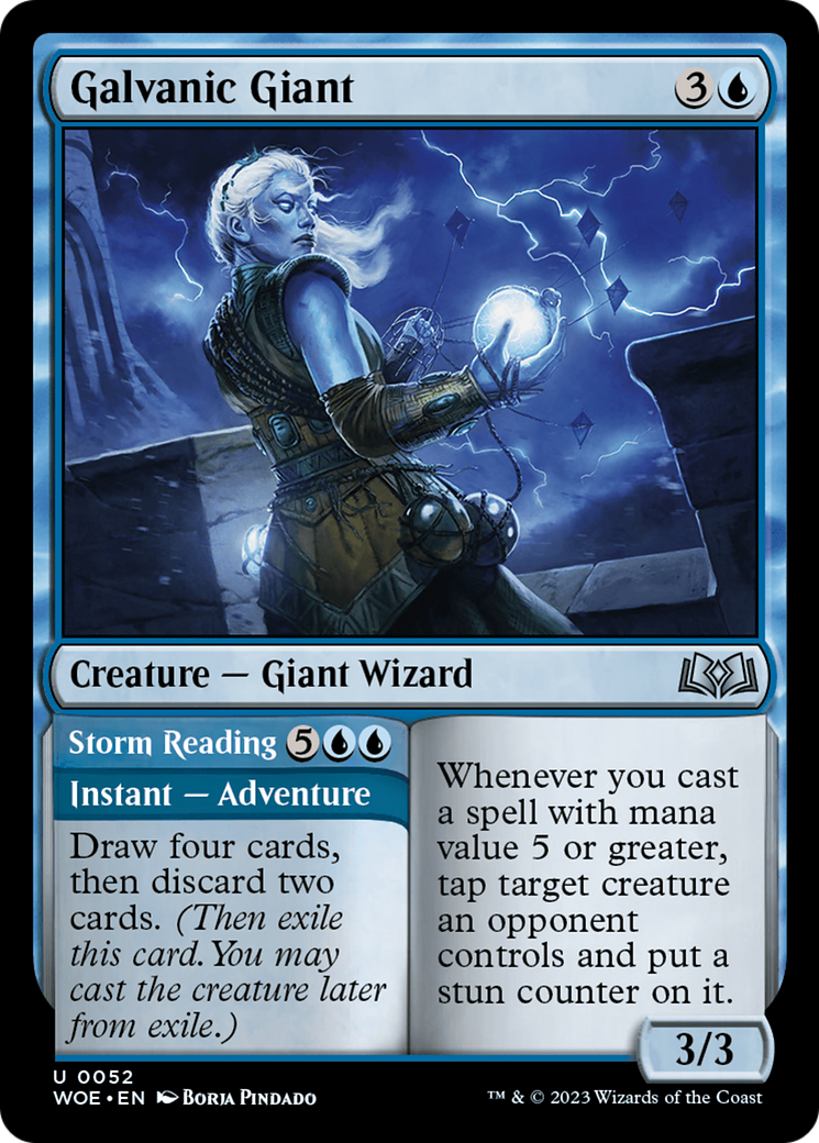 Galvanic Giant // Storm Reading [Wilds of Eldraine] | Eastridge Sports Cards & Games