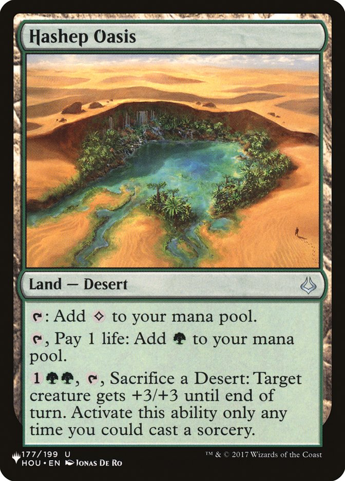 Hashep Oasis [The List] | Eastridge Sports Cards & Games