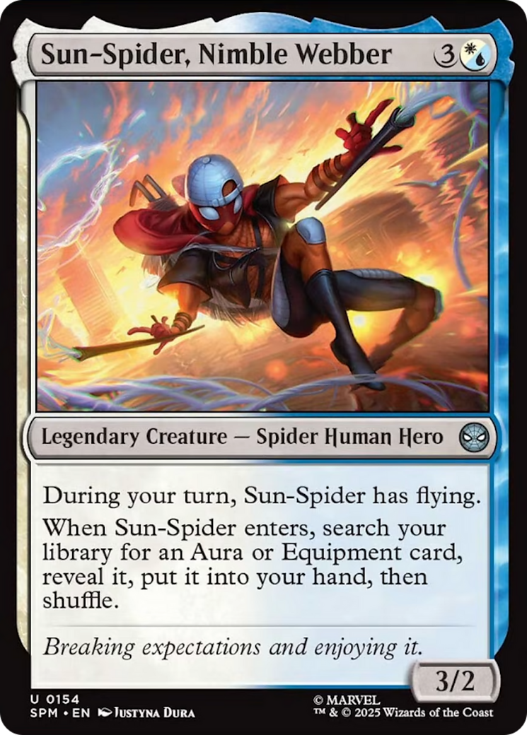 Sun-Spider, Nimble Webber [Marvel's Spider-Man] | Eastridge Sports Cards & Games