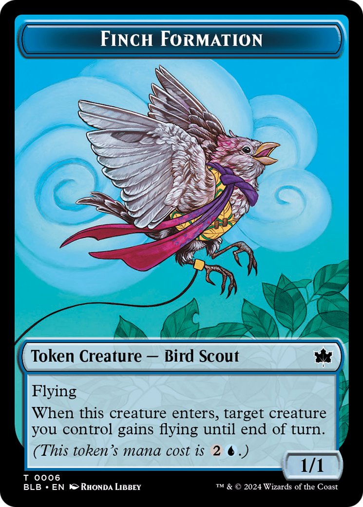 Finch Formation Token [Bloomburrow Tokens] | Eastridge Sports Cards & Games