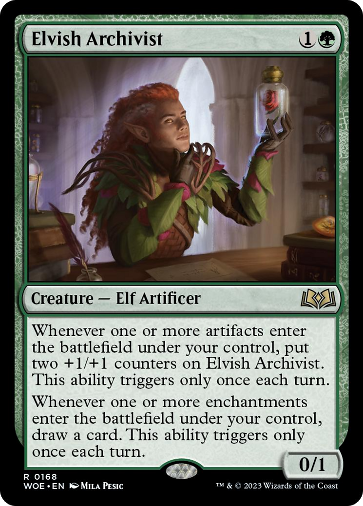 Elvish Archivist [Wilds of Eldraine] | Eastridge Sports Cards & Games