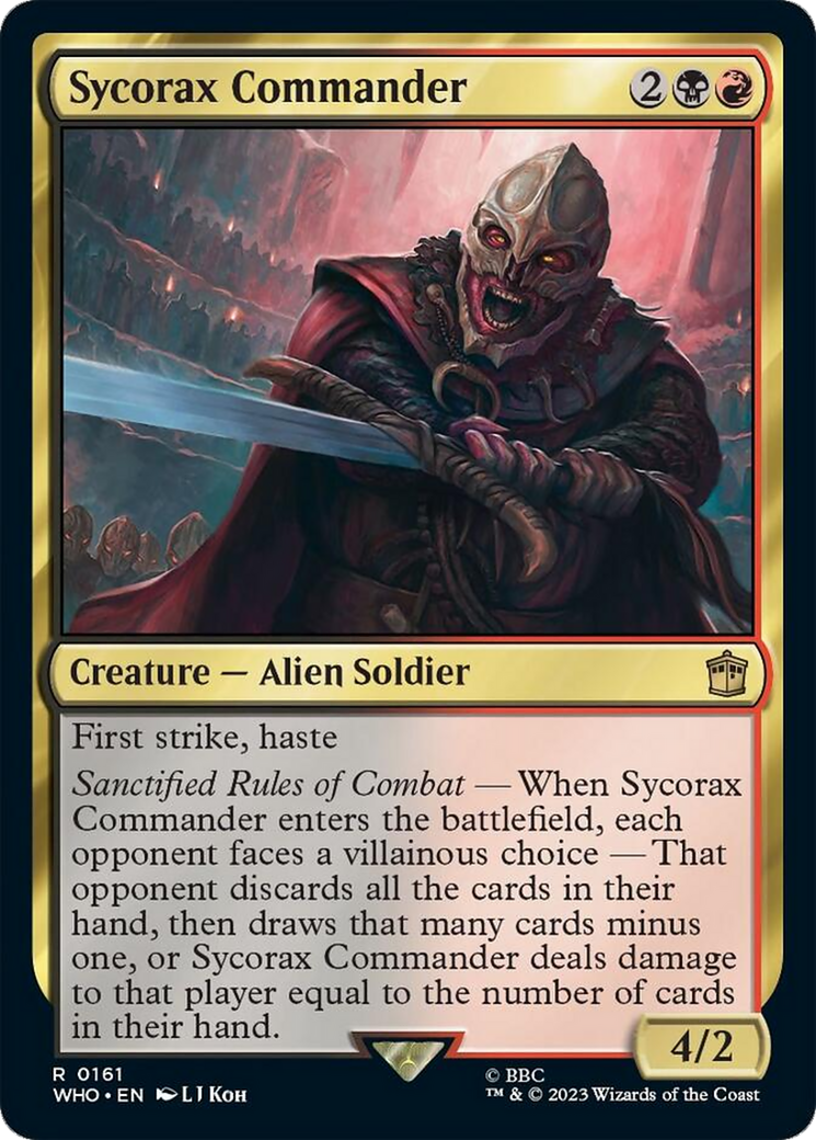 Sycorax Commander [Doctor Who] | Eastridge Sports Cards & Games