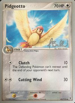 Pidgeotto (45/112) (Eeveelutions - Jimmy Ballard) [World Championships 2006] | Eastridge Sports Cards & Games