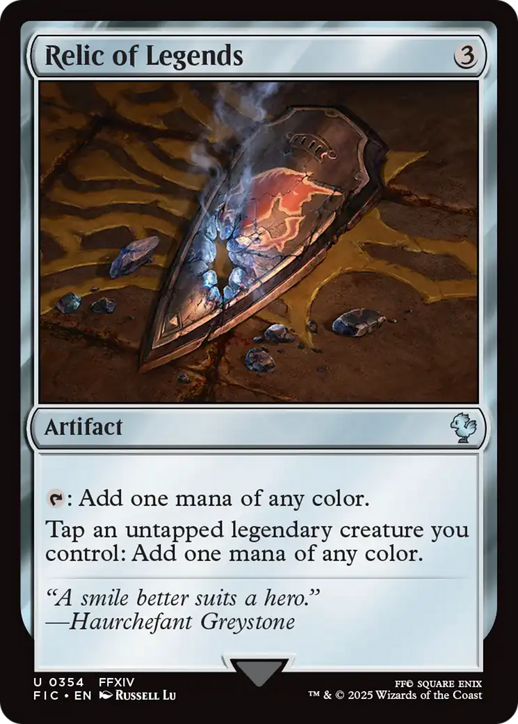 Relic of Legends [FINAL FANTASY Commander] | Eastridge Sports Cards & Games