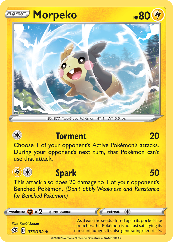 Morpeko (073/192) [Sword & Shield: Rebel Clash] | Eastridge Sports Cards & Games