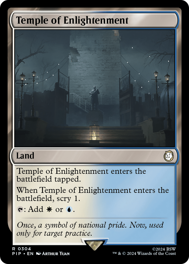 Temple of Enlightenment [Fallout] | Eastridge Sports Cards & Games