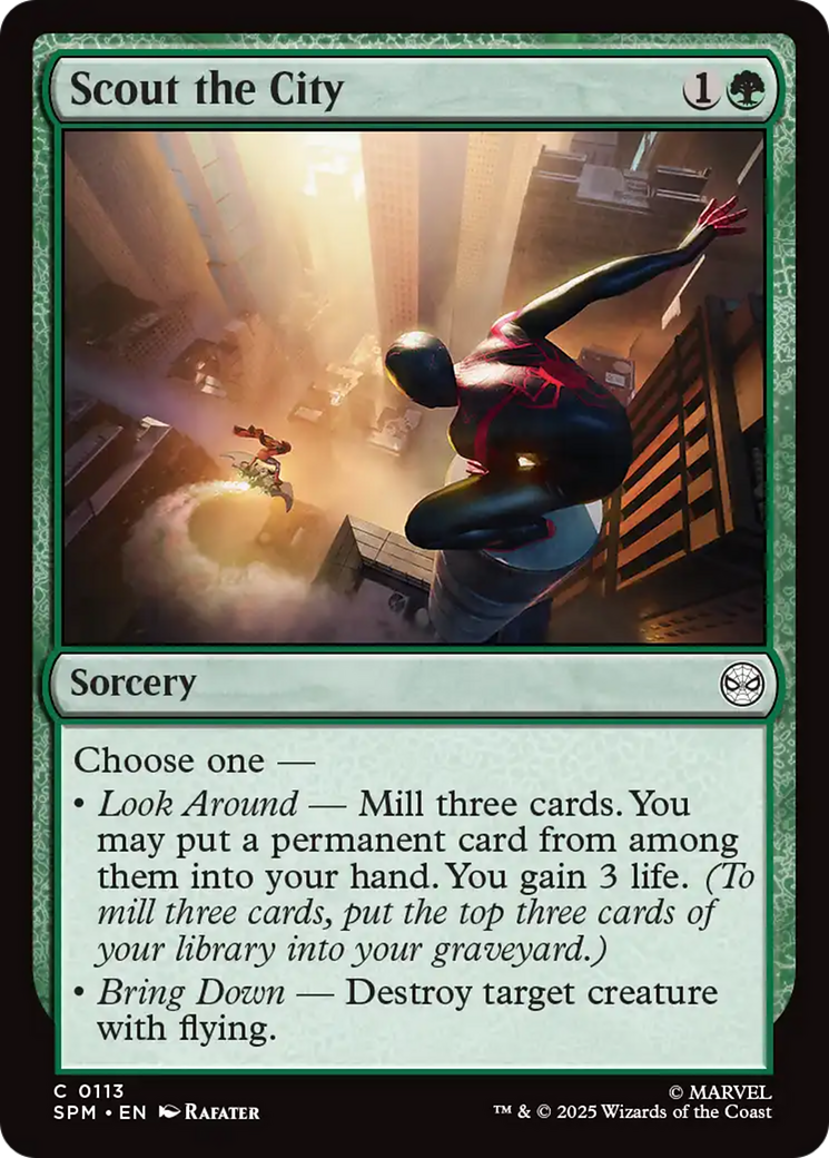 Scout the City [Marvel's Spider-Man] | Eastridge Sports Cards & Games