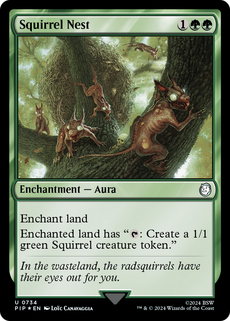 Squirrel Nest (Surge Foil) [Fallout] | Eastridge Sports Cards & Games