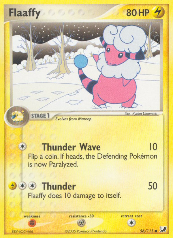 Flaaffy (56/115) [EX: Unseen Forces] | Eastridge Sports Cards & Games