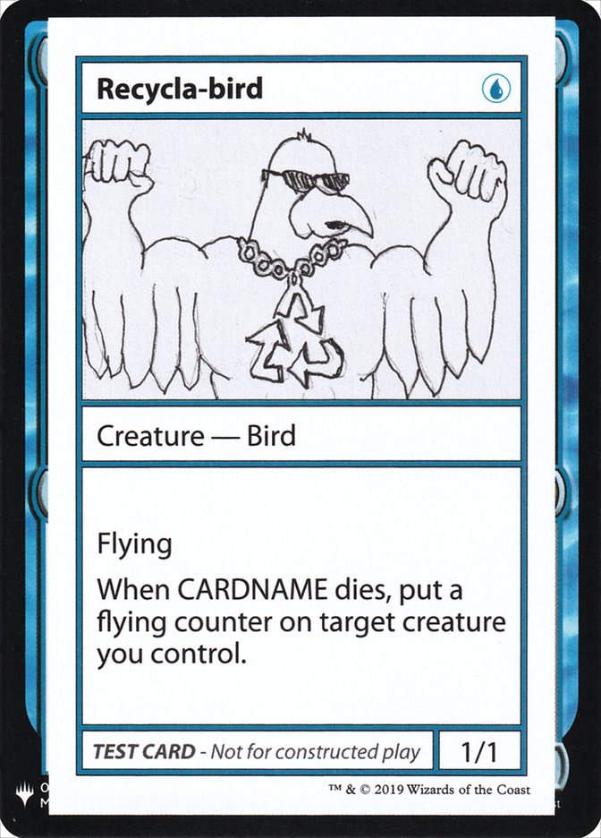 Recycla-bird [Mystery Booster Playtest Cards] | Eastridge Sports Cards & Games