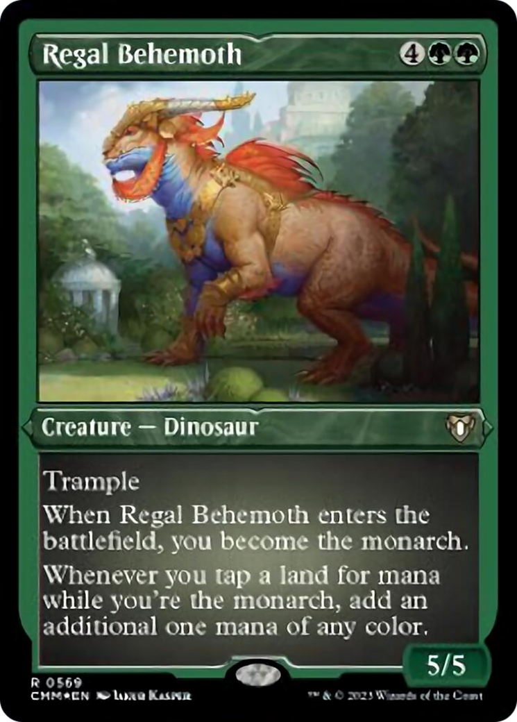Regal Behemoth (Foil Etched) [Commander Masters] | Eastridge Sports Cards & Games