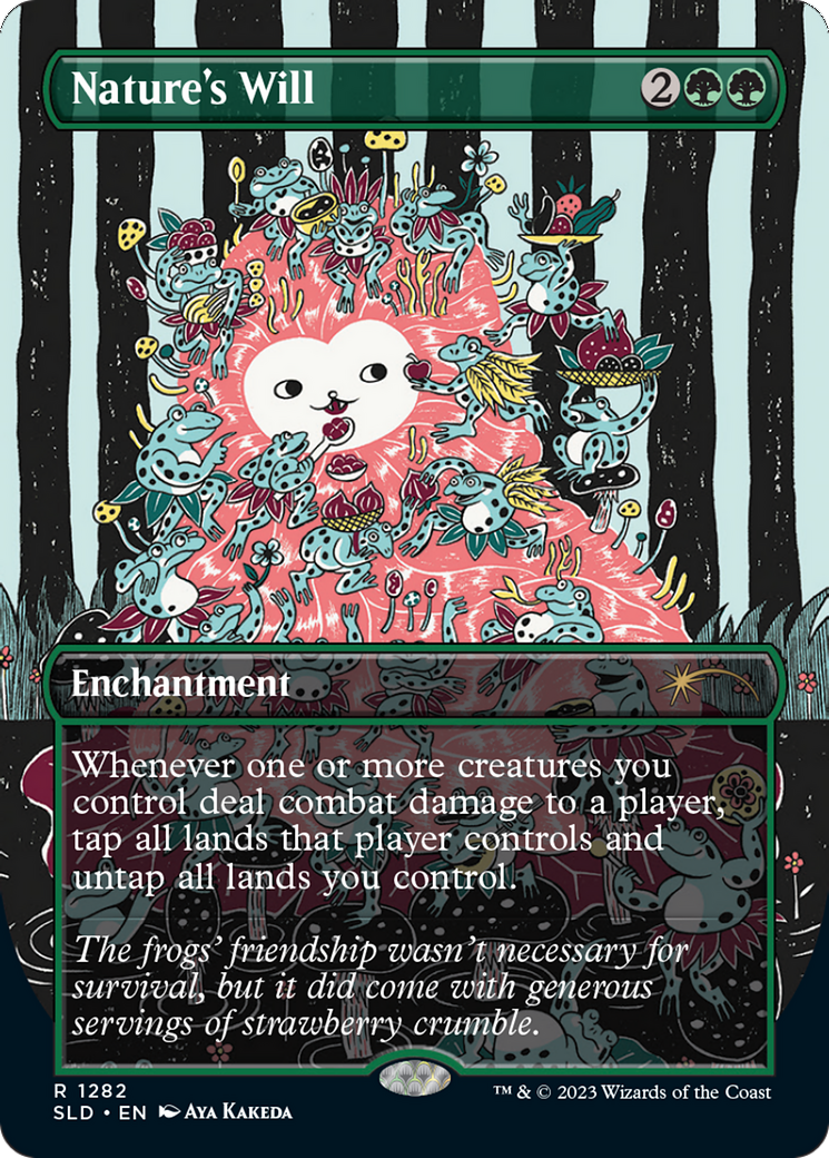 Nature's Will (Borderless) [Secret Lair Drop Series] | Eastridge Sports Cards & Games