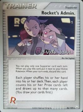 Rocket's Admin. (86/109) (Suns & Moons - Miska Saari) [World Championships 2006] | Eastridge Sports Cards & Games
