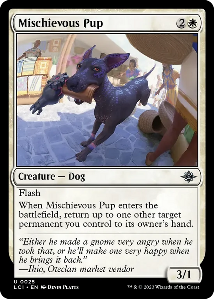 Mischievous Pup [The Lost Caverns of Ixalan] | Eastridge Sports Cards & Games