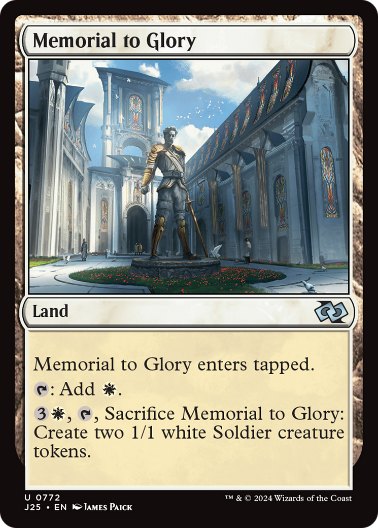 Memorial to Glory [Foundations Jumpstart] | Eastridge Sports Cards & Games