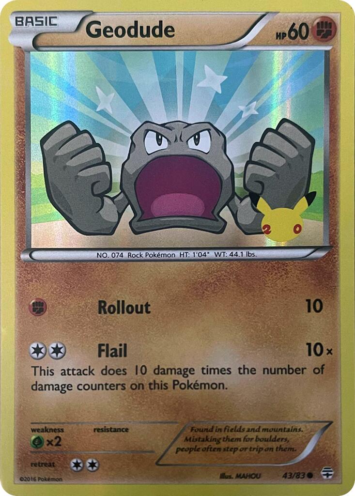 Geodude (043/083) [Celebrations: 25th Anniversary] | Eastridge Sports Cards & Games