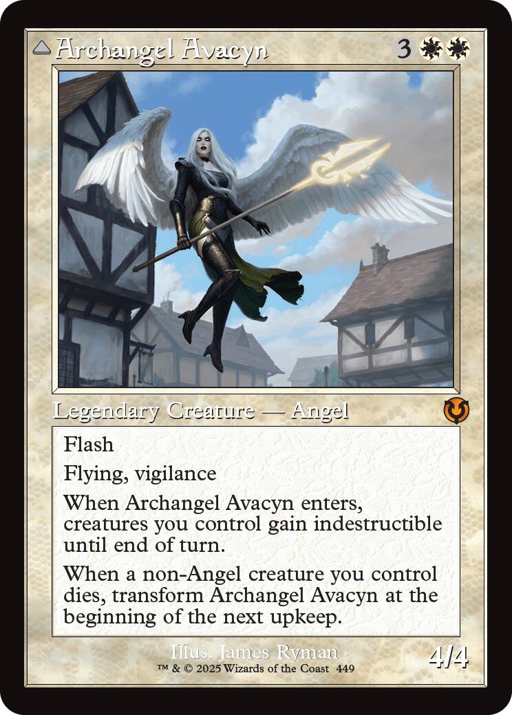 Archangel Avacyn // Avacyn, the Purifier (Retro Frame) [Innistrad Remastered] | Eastridge Sports Cards & Games