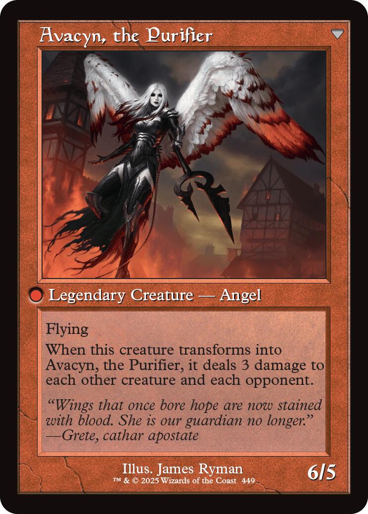 Archangel Avacyn // Avacyn, the Purifier (Retro Frame) [Innistrad Remastered] | Eastridge Sports Cards & Games