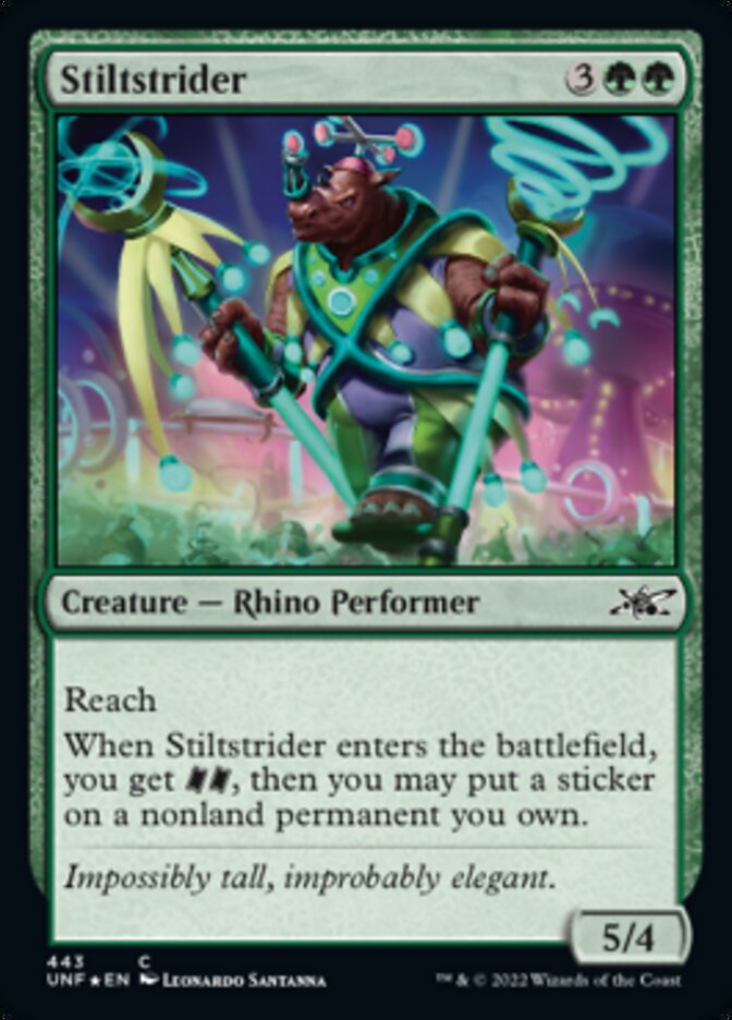 Stiltstrider (Galaxy Foil) [Unfinity] | Eastridge Sports Cards & Games