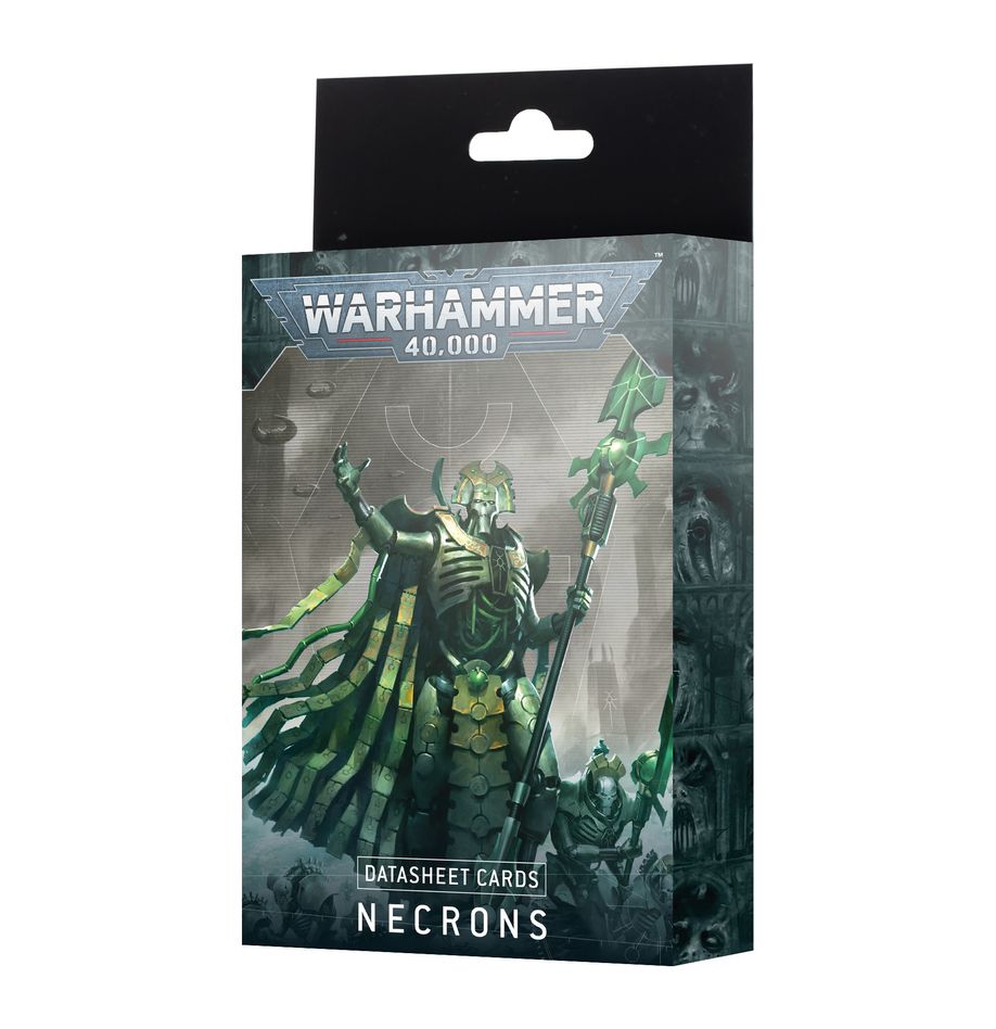 Datasheet Cards: Necrons | Eastridge Sports Cards & Games
