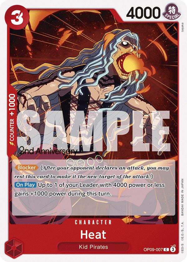 Heat [Emperors in the New World: 2nd Anniversary Tournament Cards] | Eastridge Sports Cards & Games