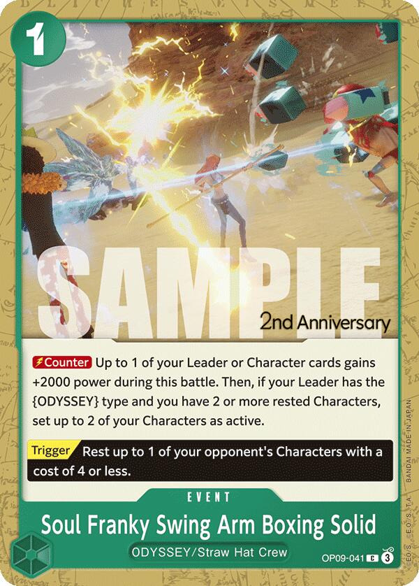 Soul Franky Swing Arm Boxing Solid [Emperors in the New World: 2nd Anniversary Tournament Cards] | Eastridge Sports Cards & Games