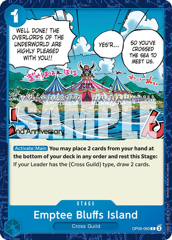 Emptee Bluffs Island [Emperors in the New World: 2nd Anniversary Tournament Cards] | Eastridge Sports Cards & Games