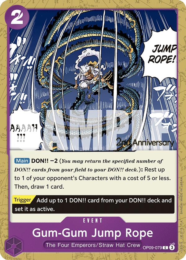 Gum-Gum Jump Rope [Emperors in the New World: 2nd Anniversary Tournament Cards] | Eastridge Sports Cards & Games
