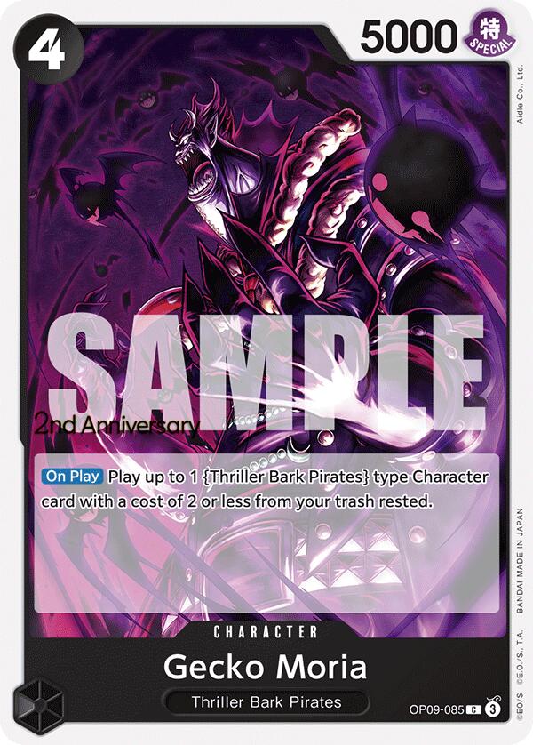 Gecko Moria [Emperors in the New World: 2nd Anniversary Tournament Cards] | Eastridge Sports Cards & Games