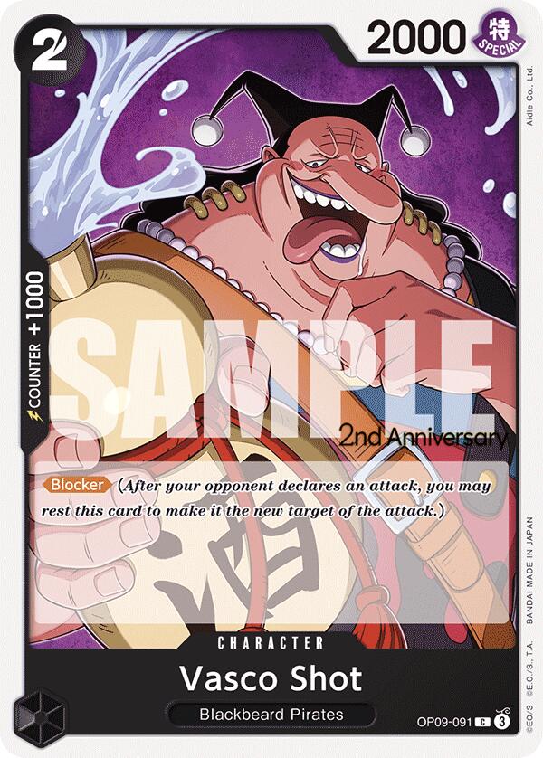 Vasco Shot [Emperors in the New World: 2nd Anniversary Tournament Cards] | Eastridge Sports Cards & Games