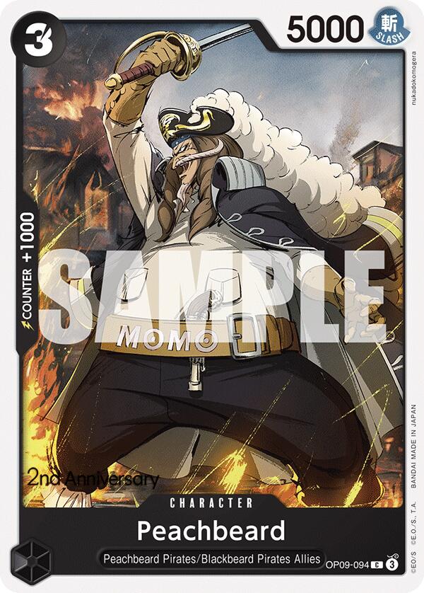 Peachbeard [Emperors in the New World: 2nd Anniversary Tournament Cards] | Eastridge Sports Cards & Games