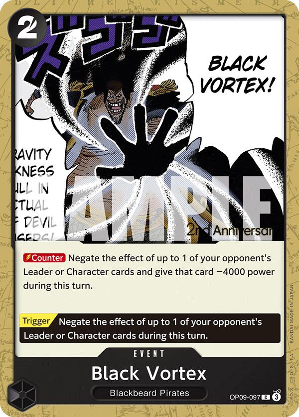 Black Vortex [Emperors in the New World: 2nd Anniversary Tournament Cards] | Eastridge Sports Cards & Games