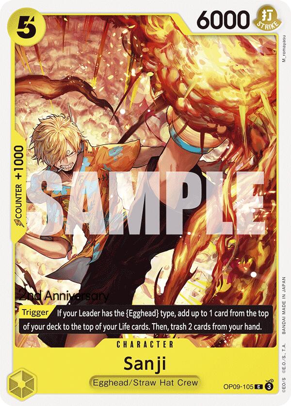 Sanji [Emperors in the New World: 2nd Anniversary Tournament Cards] | Eastridge Sports Cards & Games