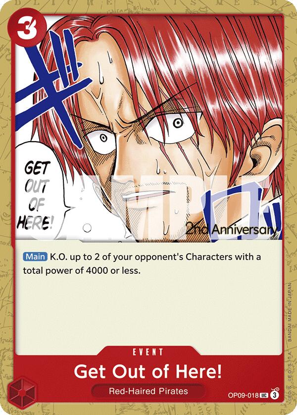 Get Out of Here! [Emperors in the New World: 2nd Anniversary Tournament Cards] | Eastridge Sports Cards & Games