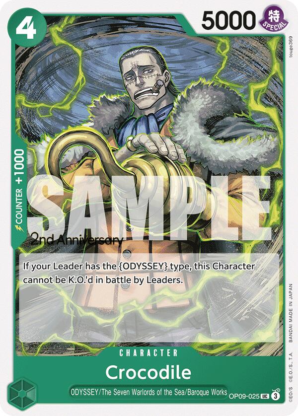 Crocodile [Emperors in the New World: 2nd Anniversary Tournament Cards] | Eastridge Sports Cards & Games
