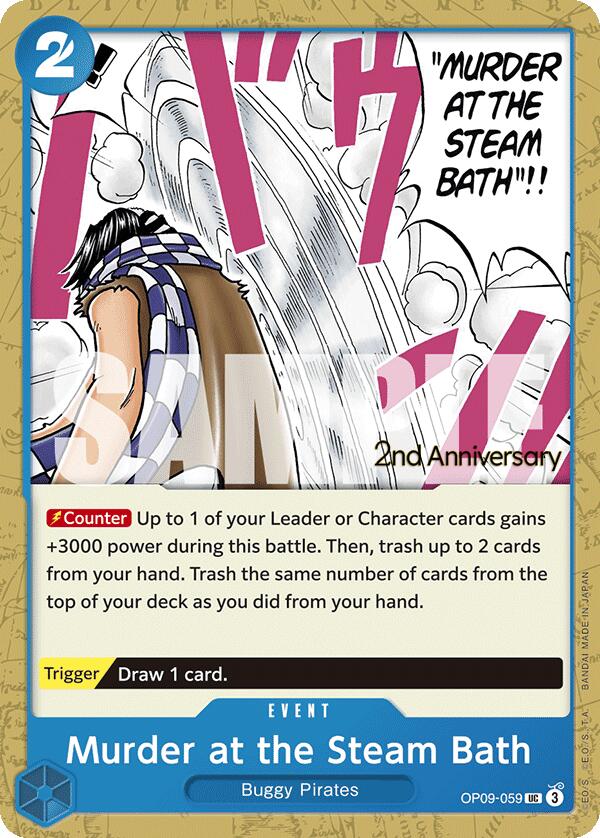 Murder at the Steam Bath [Emperors in the New World: 2nd Anniversary Tournament Cards] | Eastridge Sports Cards & Games